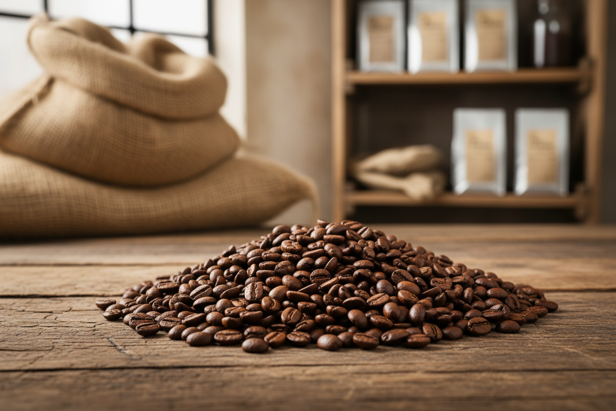 New Homepage Hero - Coffee Beans